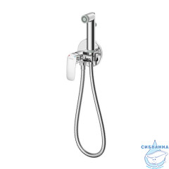 Встраиваемый смеситель с гигиеническим душем, глянцевый хром, Rora, Milardo, RORSBR0M08