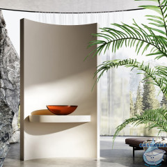 Раковина на столешницу 50 см ABBER Kristall  AT2802Opal