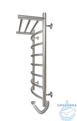 Полотенцесушитель электрический Санприз Классик П8 50Х80 U с полкой (хром) (подключение универсальное)