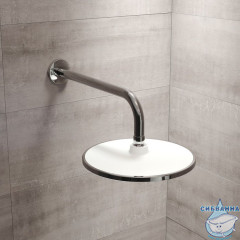 Душевая насадка верхняя круглая, хром, Optima Home, IDDIS, OPH22CRi64