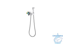 Смеситель с гигиеническим душем Aquatek Лира AQ1025CR (хром)