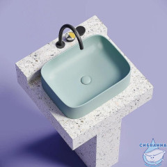  Раковина на столешницу 51 см Ceramicanova Element CN6052MLG (зеленый)