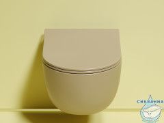 Унитаз подвесной безободковый Ceramicanova Modena  Rimless CN6063MC с сиденьем быстросъемным Soft Close (микролифт)