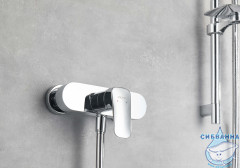 Смеситель для душа Aquatek Вега AQ1060CR (хром)