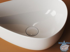  Раковина на столешницу 46 см Ceramicanova Element CN5026