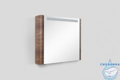 Зеркало-шкаф AM.PM Sensation 80 R орех