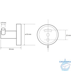 Крючок Bemeta Sablo 160106032