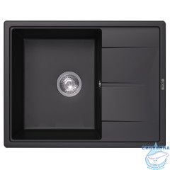 Кухонная мойка ABBER Quarz AQ2903B черная
