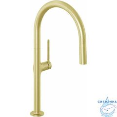 Смеситель для кухни Kludi Reef 50851N075 (брашированное золото)