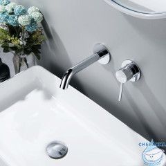 Смеситель для раковины встраиваемый Aquatek Европа AQ1313CR (хром)