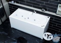 Акриловая ванна Aquatek Леда 170х80 с каркасом