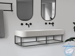 Раковина 120 см ABBER Stein AS2646