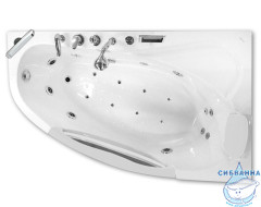 Акриовая ванна Gemy G9046 II O R 171х99 с гидромассажем