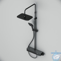 Душевая система Am.Pm Func 300 1 режим F078F222 (черный матовый)