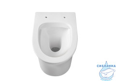 Унитаз подвесной безободковый Aquatek Ника AQ2009-00 (с сиденьем Soft Close (микролифт) 
