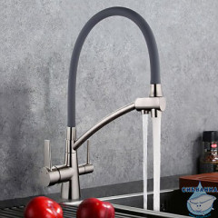 Смеситель для кухни Gappo G4398 (сатин)