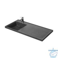 Раковина на стиральную машину Aqvaton Лондри 105x50 1A72833KLH21L левая