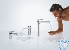 Смеситель для раковины Hansgrohe Talis E 71716000 (с донным клапаном)