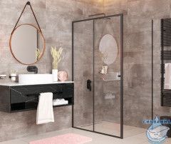 Душевое ограждение Wasserkraft Dill 100х80 61S17 (без поддона)