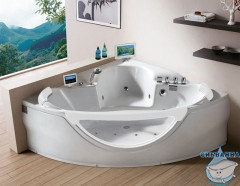 Акриовая ванна Gemy G9025 II O 155х155 с гидромассажем