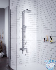 Душевая система Timo Tetra-Thermo SX-0169/00 200 1 режим (хром)