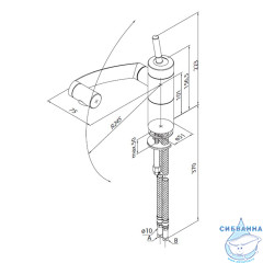 Смеситель для кухни Damixa Arc 290007464 (хром)