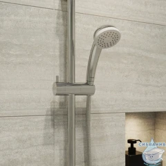 Лейка для душа Milardo Essential 1 режим 1401F66M18 (хром)