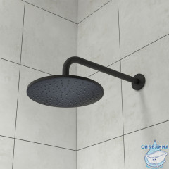 Верхний душ Iddis Optima Home 23 см OPH22BRi64  (черный матовый)