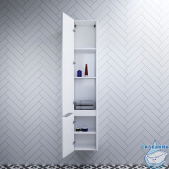 Шкаф пенал Am.Pm Like L 35 белый глянец M80CHL0356WG