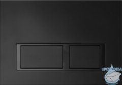 Инсталляция для унитазов Tece TECEspring S401204  с панелью смыва (черный матовый)