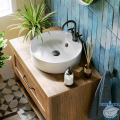 Раковина на столешницу 43 см  Sanita luxe Best Shelf