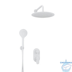 Душевая система Wasserkraft 300 1 режим A85155 (белый матовый)