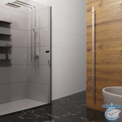 Полотенцесушитель электрический Terminus Uno 3х160 квадратная (с возможностью скрытого подключения) (хром)