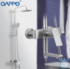 Душевая система Gappo G2499-20 250 1 режим (сатин)