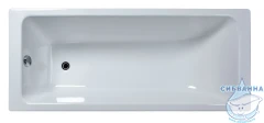 Чугунная ванна Универсал Оптима 150х70 с ножками