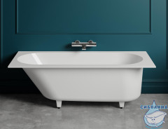 Ванна из искусственного камня Salini Ornella 180x80 (материал sapirit, белый глянцевый)