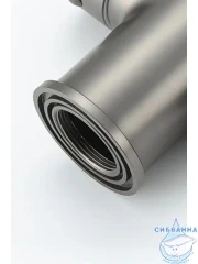 Смеситель кухни Frap F4352-9 (оружейная сталь)