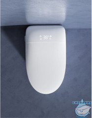 Унитаз приставной безободковый SantiLine SL-5036 с сиденьем Soft Close (микролифт) (может работать при низком давлении воды)