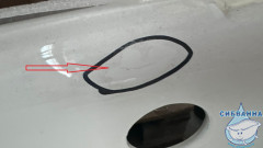 Чугунная ванна Универсал Грация 170х70 №314 без ножек (с дефектом)