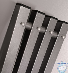 Полотенцесушитель электрический Indigo Style PRO (с таймером) 18х120 графит (с возможностью скрытого подключения, подключение R/L)