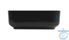 Раковина на столешницу 39 см Aquanet City-2-MB 273669 (черный)