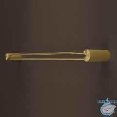 Полотенцедержатель одинарный, нержавеющая сталь, Дюна (Duna), золото матовое, IDDIS, DUNMG10i49