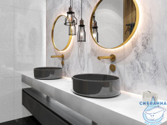 Встраиваемый смеситель для раковины Timo Saona 2373/17SM (золото матовое)