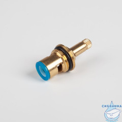 Кран-букса для смесителя, керамика, 90°, 20 зубцов, G1/2", М24, h=50 мм, IDDIS, 998CR501SM-1