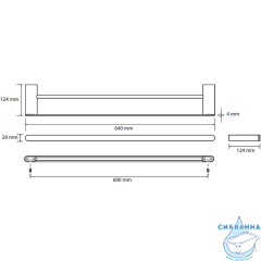 Полотенцедержатель Bemeta Organic 157104051