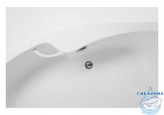 Акриловая ванна Aquanet Capri 160x100 L с каркасом