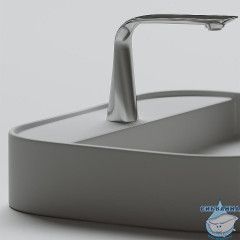  Раковина на столешницу 55 см Ceramicanova Element CN6034