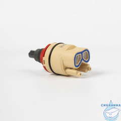 Картридж для смесителя, керамика, 35 мм, с ножками, кнопочный, IDDIS, 999C35H5SM