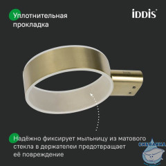 Мыльница, нержавеющая сталь, Petite, золото матовое, IDDIS, PETG0SGi42