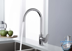 Смеситель для кухни Aquatek Оберон AQ1282CR (хром)